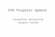 EXO Progress Update