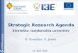 Strategic Research Agenda  Strateška raziskovalna usmeritev
