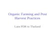 Organic Farming and Post Harvest Practices