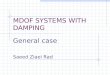 MDOF SYSTEMS WITH DAMPING