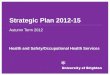 Strategic Plan 2012-15
