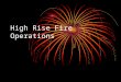 High Rise Fire Operations