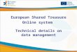 European Shared Treasure Online system