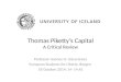 Thomas Piketty’s Capital A Critical Review