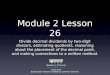 Module 2 Lesson 26