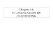 Chapter 14: SEGMENTATION BY CLUSTERING