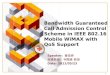 Bandwidth Guaranteed Call Admission Control Scheme in IEEE 802.16 Mobile  WiMAX  with QoS Support