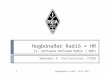 Hugbúnaðar Radíó = HR ( e. Software Defined Radio = SDR)