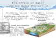 EPA Office of Water  Source Water Protection Initiative