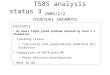 T585 analysis status 3