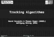 Tracking Algorithms
