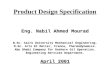 Product Design Specification