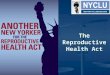 The Reproductive Health Act