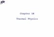 Chapter 10 Thermal Physics