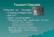 Tsunami Deposits