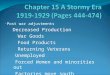 Chapter 15 A Stormy Era 1919-1929 (Pages 444-474)