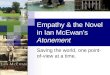 Empathy & the Novel in Ian McEwan’s  Atonement