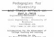 Pedagogies for Diversity and Their Affect on Retention