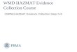 WMD HAZMAT Evidence Collection Course