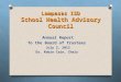 Lampasas ISD School Health Advisory Council