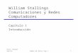 William Stallings Comunicaciones y Redes Computadores