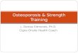 Osteoporosis & Strength Training