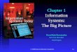 Chapter 1 Information Systems: The Big Picture