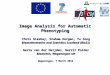 Image Analysis for Automatic  Phenotyping