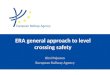 ERA general approach to level crossing safety