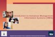 Introduction to Homeless Management Information Systems (HMIS)
