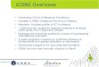 iCORE Overview