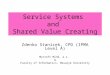 Service Systems  and  Shared Value Creating