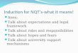Induction for NQT’s-what it means!