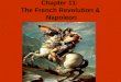 Chapter 11:  The French Revolution &  Napoleon