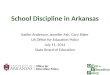 School Discipline in Arkansas