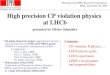 High precision CP violation physics  at LHCb