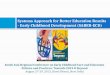 Systems Approach for Better Education Results - Early Childhood Development (SABER-ECD)