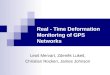 Rea l -  Time Deformation Monitoring of GPS Networks