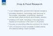 Crop & Food Research