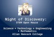 Night of Discovery:  STEM Open House