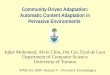 Community-Driven Adaptation: Automatic Content Adaptation in Pervasive Environments