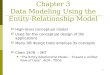 Chapter 3 Data Modeling Using the Entity-Relationship Model