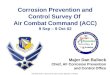 Corrosion Prevention and Control Survey Of  Air Combat Command (ACC) 9 Sep – 9 Oct 02