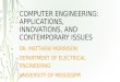 Computer Engineering: Applications, Innovations, and Contemporary Issues
