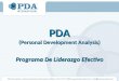 PDA (Personal  Development Analysis ) Programa De Liderazgo Efectivo