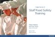 Staff Food Safety Training