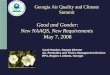 Good and Gooder:  New NAAQS, New Requirements May 7, 2008