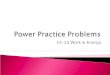 Power Practice Problems