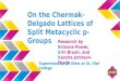 On the Chermak-Delgado Lattices of Split Metacyclic p-Groups