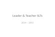 Leader & Teacher SLTs